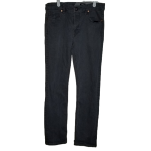 Volcom Solver Mens Jeans Grey Denim Solver Modern Straight Leg Jeans Size 32